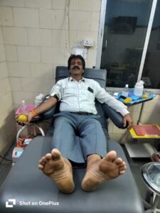 रक्तदान महादान होने के साथ दूसरों की रक्षा के लिए सबसे महत्वपूर्ण दान-लक्ष्मी नारायण