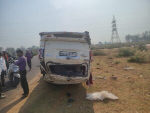 शादी से लौट रही स्कॉर्पियो हुई दूर्घटनाग्रस्त, 2 की मौके पर मौत, 4 घायल….बैकुंठपुर के जूनापारा से शादी के बाद वाहन चिरमिरी के डोमनहिल जा रही थी वापस