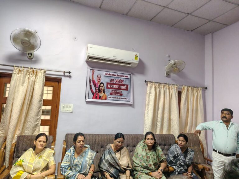 नारी शक्ति वंदन अधिनियम से कांग्रेस के पेट में क्यो हो रही दर्द-संजू देवी राजपूत