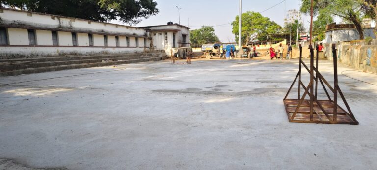 शहर वासियों को स्केटिंग ग्राउंड की मिली सौगात…निर्माण कार्य प्रगति पर