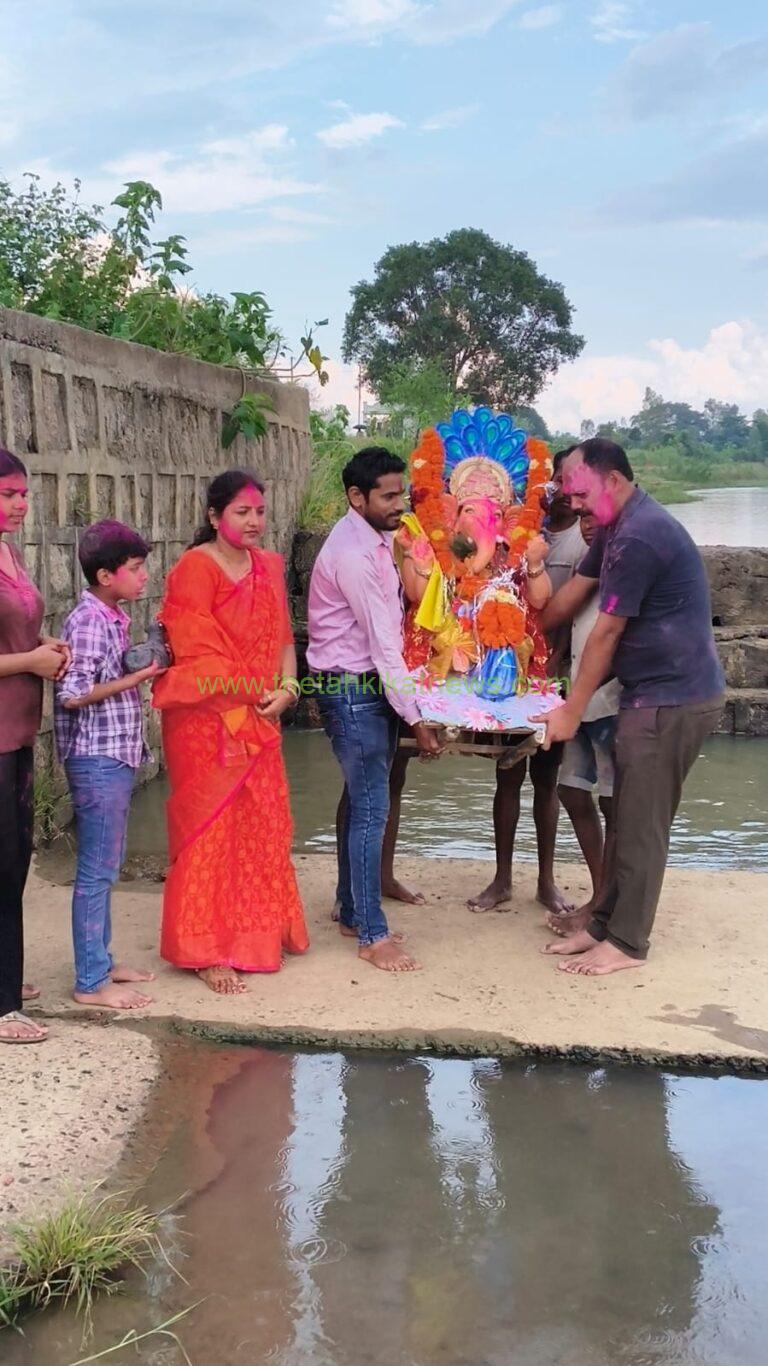न्यू लाईफ संसथान में हुआ गणेश प्रतिमा विसर्जन…….