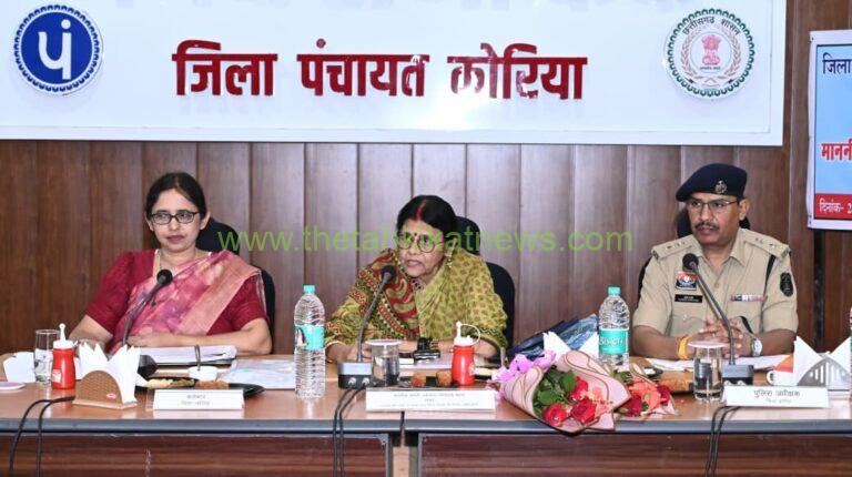 पेयजल आपूर्ति और प्रधानमंत्री सड़कों के निर्माण में गुणवत्ता सुनिश्चित करें- ज्योत्सना महंत